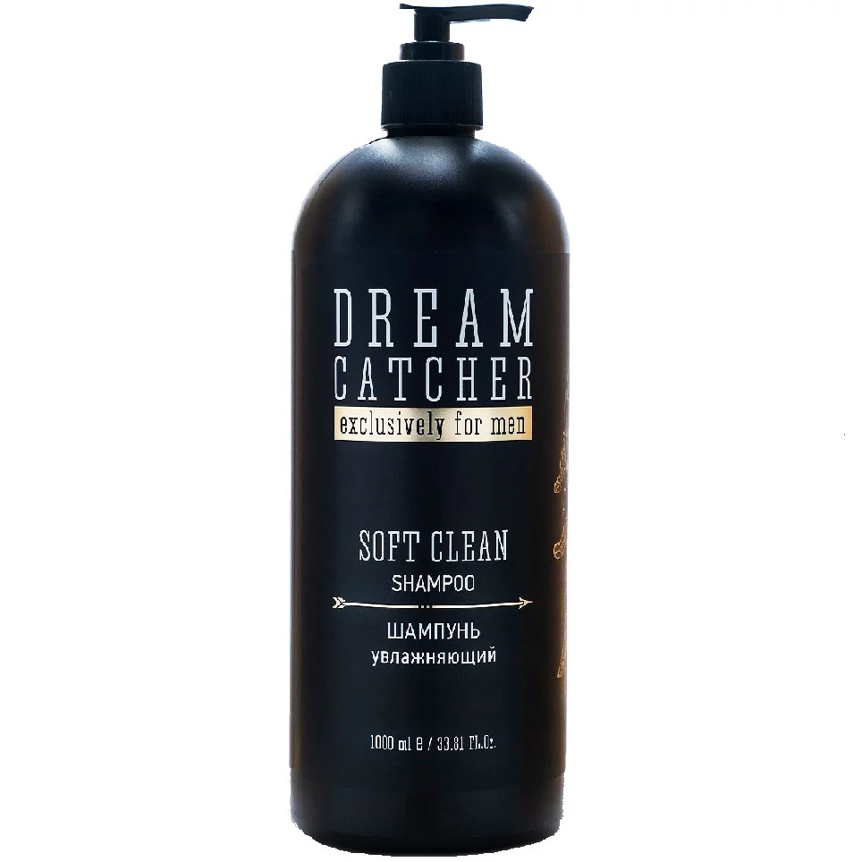 Dream catcher Шампунь увлажняющий для ежедневного ухода SOFT CLEAN SHAMPOO 1000мл