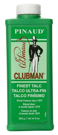 Clubman Тальк универсальный супер-легкий (белый) Finest Talc Ultra-Fin, 255гр