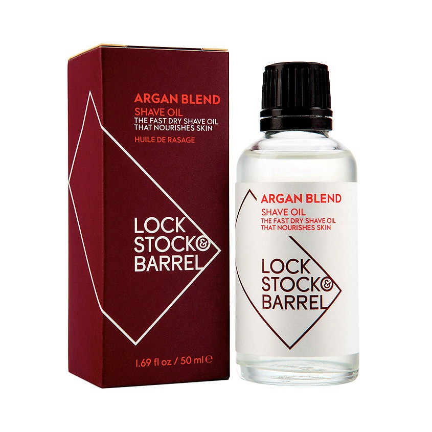 LS&B ARGAN BLEND SHAVE OIL аргановое масло для бритья 50 мл