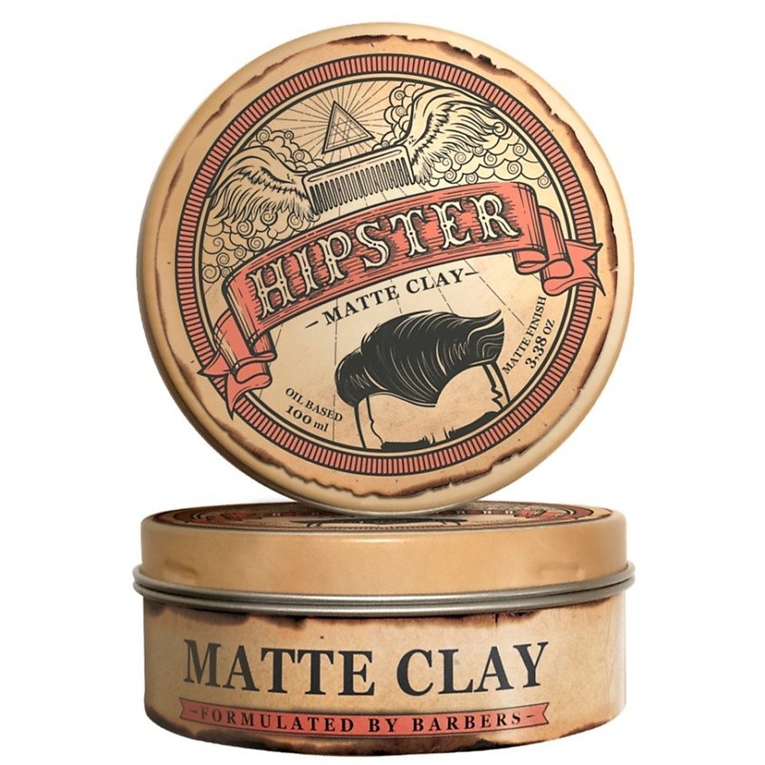 HIPSTER Глина сильн.фикс./мат.эффект 100 мл MATTE CLAY