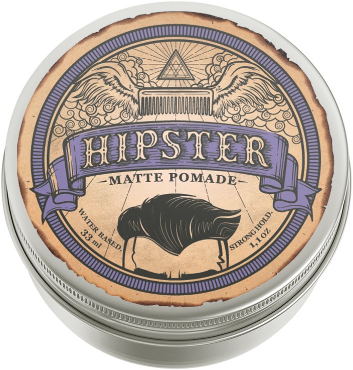 HIPSTER Помада сильн.фикс./мат.эффект 100 мл MATTE POMADE