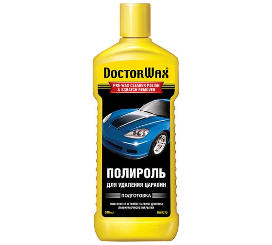 Doctor Wax Полироль для удаления царапин