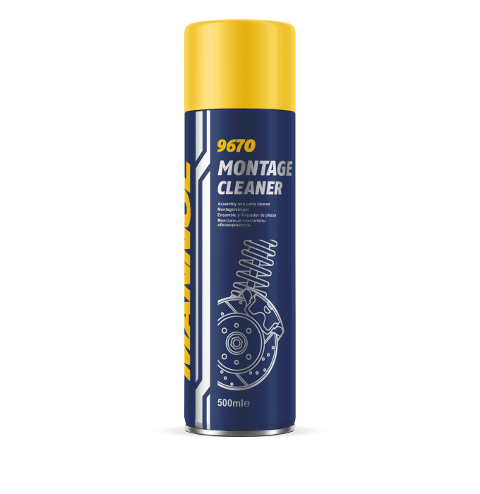 MANNOL 9670 Montage Cleaner /Очиститель для монтажных работ (500ml)