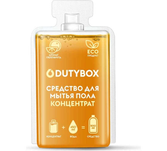 Концентрированное чистящее средство серии Floor 1 капсула 50мл DUTYBOX