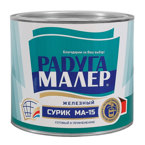 Краска Сурик Радуга МА-15 0,9кг