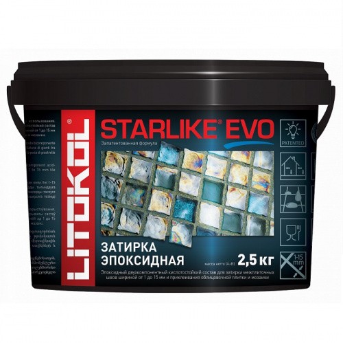 Затирка эпоксидная S.240 STARLIKE EVO MOKA 2,5 кг