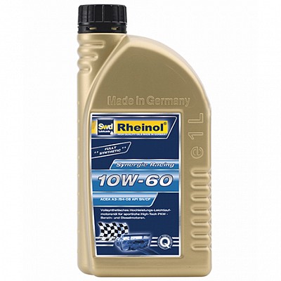 SWD Rheinol Масло моторное синтетическое Synergie Racing 10W-60 1л