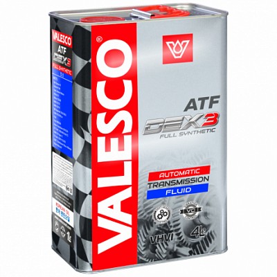 VALESCO Масло трансмиссионное ATF Dexron III жесть 1л