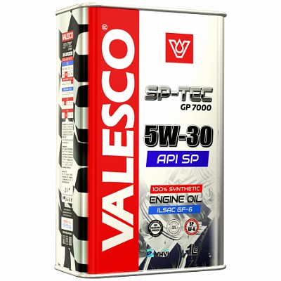 VALESCO SP-TEC Масло моторное синтетическое GP 7000 API SP ILSAC GF-6 5W-30 1л