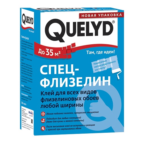 Клей обойный QUELYD Спец-флизелин 300г