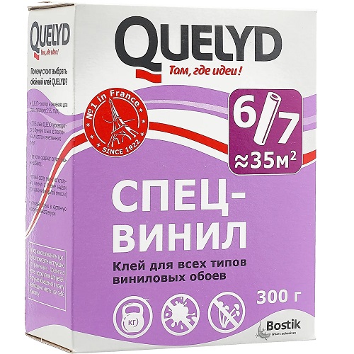 Клей обойный QUELYD Спец-винил 300г