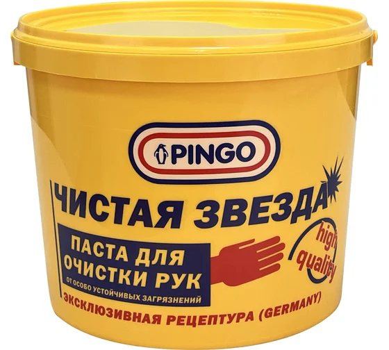 Паста для очистки рук «Чистая звезда» Pingo //5л.