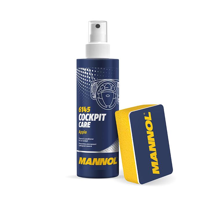 MANNOL 6145 Очиститель косервант приборной панели Cockpit-Care Apple 250 мл