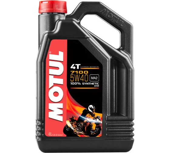 MOTUL 7100 4T 5W40 (4л) синтетическое моторное масло (мото)