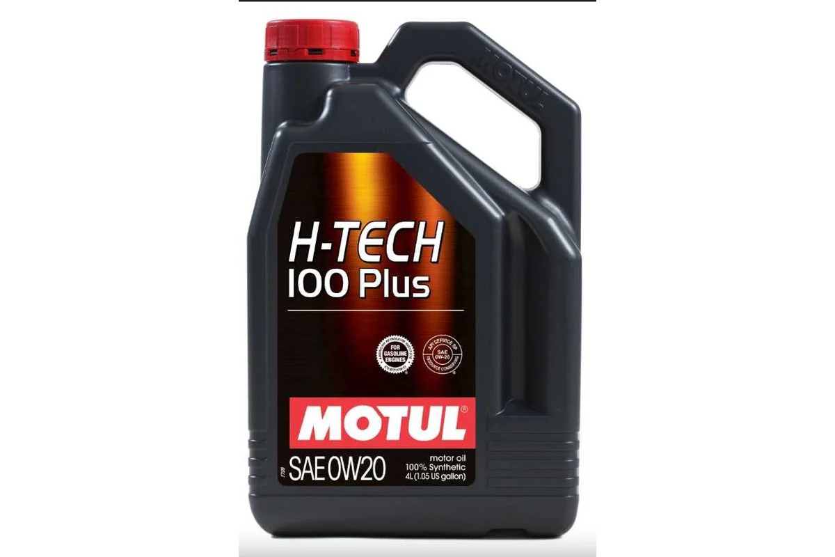 MOTUL H-TECH 100 PLUS 0W20 SP (4л) синтетическое моторное масло