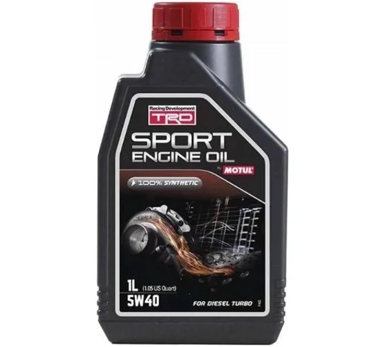 MOTUL TRD SPORT ENGINE OIL DIESEL 5W40 (1л) синтетическое моторное масло