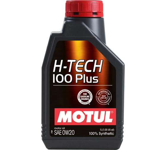 MOTUL H-TECH 100 PLUS 0W20 SP (1л) синтетическое моторное масло