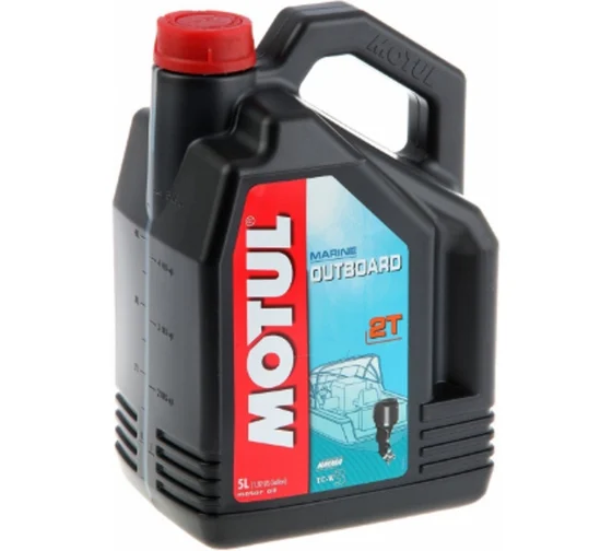 MOTUL OUTBOARD 2T (5л) минеральное моторное масло