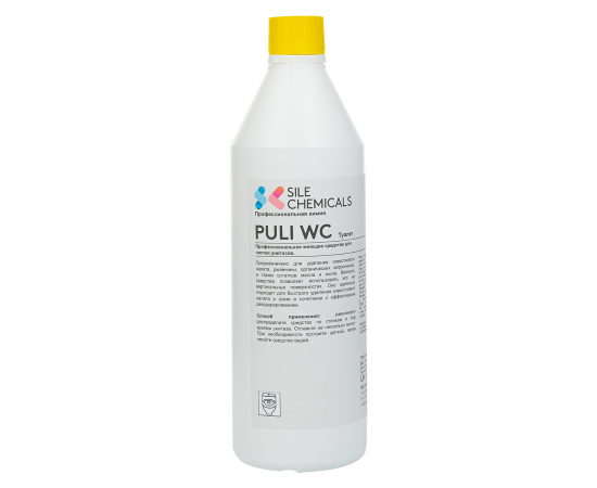 Sile Chemicals: PULI WC Моющее ср-во для чистки унитазов 1л., 6 бут/кор, шт