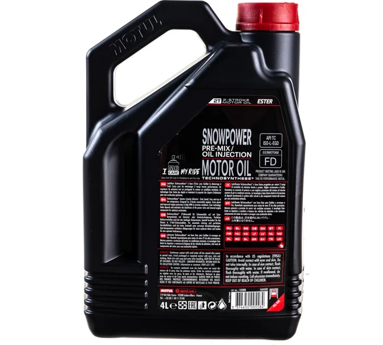 MOTUL SNOWPOWER 2T (4л) Technosynthese моторное масло