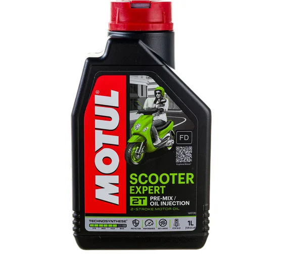 MOTUL SCOOTER EXPERT 2T (1л) Technosynthese моторное масло